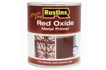 Rustins Quick Dry Red Oxide Metal Primer 1Ltr