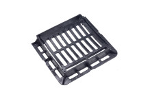 B125 300 x 300 Cast Iron Hinged & Dished Gully Grate