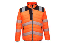 Portwest Hi-Vis Baffle Jacket Orange/Black PW371 M