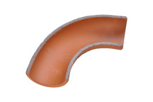 Hepworth Clay Plain Ended Channel Bend 90° 300mm - VCB1/4