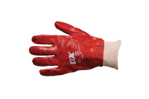 Ox Red Knit Wrist Gloves OX-S245710
