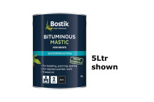 Bostik Allweather Trowel Applied Bitumen Mastic Black 2.5Ltr