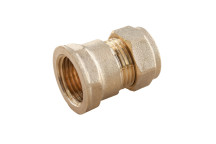 Compression Straight Coupler 15x1/2F (Pack 1)  PF10
