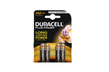 Duracell Plus AAA Batteries Pack 4