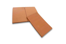 Red Clay Plain Tile Nibbless Best 265 x 165mm