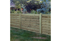 Square Horizontal Fence Panel 120cm x 180cm (Catalogue Product)
