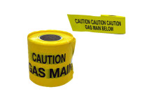 Underground Warning Tape Gas 365Mt  0555