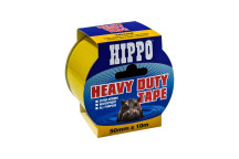 Hippo Heavy Duty Tape Yellow 50mm x 10mtr