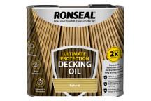 Ronseal Ultimate Protection Decking Oil Natural 2.5Ltr