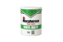 Macpherson Trade Vinyl Matt Emulsion Brilliant White 5Ltr