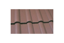 Marley Double Roman Tile Smooth Brown