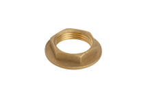 Brass Back Nuts Flanged 1/2\" (Pack 2) PPW567