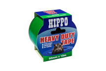 Hippo Heavy Duty Tape Green 50mm x 10mtr