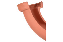 Hepworth Clay L/H 3/4 Section Branch Channel Bend 10° 150mm - CX2AL
