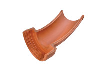 Hepworth Clay R/H Channel Bend 30° 225mm - CB3/3R