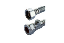 Flexi Tap Connector 15mm x 1/2\" ISO Valve PF97