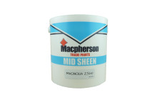 Macpherson Trade Mid Sheen Emulsion Magnolia 2.5Ltr