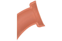 Hepworth Clay R/H 1/2 Section Branch Channel Bend 50° 150mm - CX2/3R