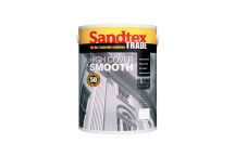 Sandtex Trade High Cover Smooth Masonry Paint Brilliant White 5Ltr