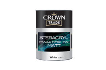 Crown Trade Steracryl Mould Inhibitor Matt Brilliant White 2.5Ltr
