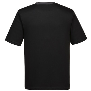 Portwest T-Shirt Short Sleeve Black DX411 L