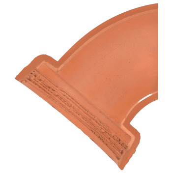 Hepworth Clay R/H 1/2 Sect Branch Channel Bend 115° 150mm - CX2/6R
