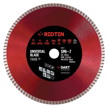 DART Red Ten Masonry Diamond Blade TRADE SMI-7 115mm/22.23mm (3)