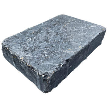 Tumble Block Paving 234 x 156 x  50mm Large Carbon