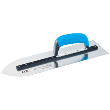 Ox Professional Pointed Flooring Trowel 16\"