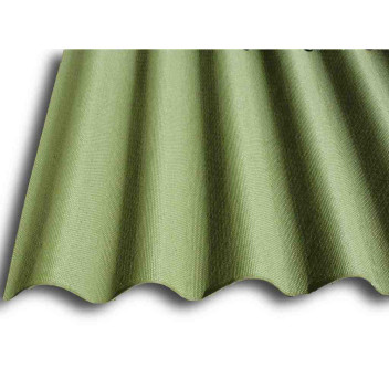 Coroline Bitumen Roof Sheet 950 x 2000mm Green