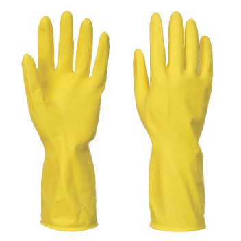A800 Household Latex Glove Yellow Size 10