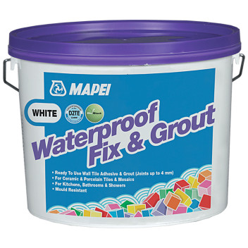 Mapei Waterproof Fix & Grout Wall Tile Adhesive 7.5Kg