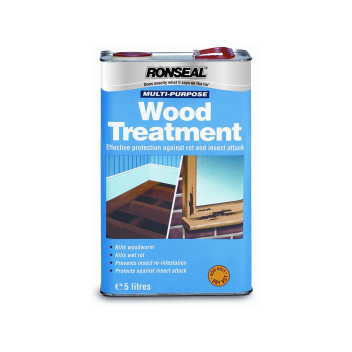 Ronseal Multi Purpose Wood Treatment Clear 5Ltr