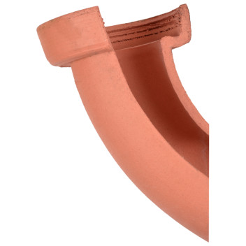 Hepworth Clay L/H 3/4 Section Branch Channel Bend 50° 150mm - CX2CL