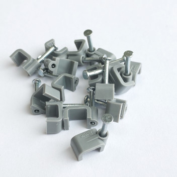 BG 1mm T&E Cable Clips Grey 50 Pack CCF1/50