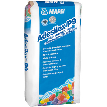 Mapei Adesilex P9 Tile Adhesive 20Kg White