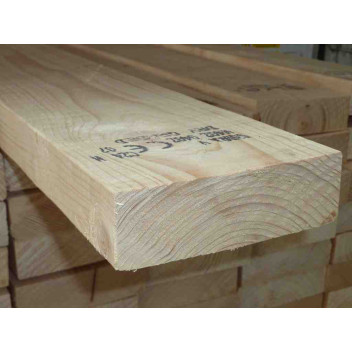 47 x 150 mm Sawn Timber C24 KD Regularised E/E - 4.8m