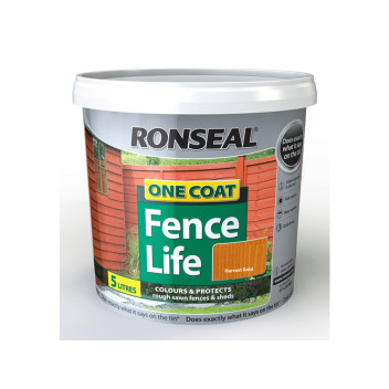 Ronseal Fence Life OC Harvest Gold5Ltr