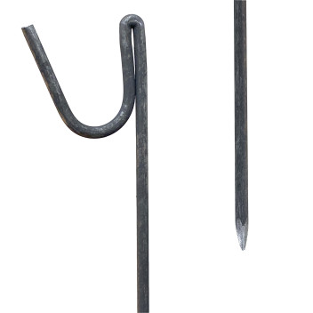 Fencing Pin with Lamp Hook 10 x 1200mm Steel
