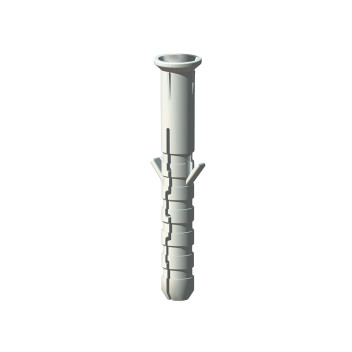 Nylon Wall Plug 8.0 x 40mm Grey (Bag 10)