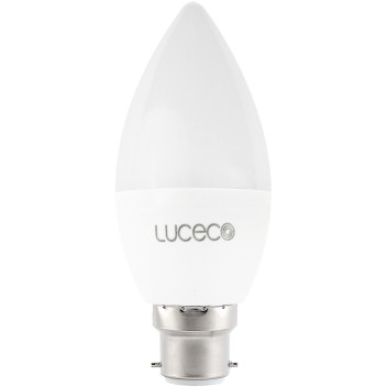 Luceco LED Candle 3W B22 2700K 250lm