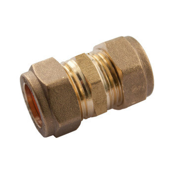 Compression Straight Connector 22mm (Pack 1)  PF02