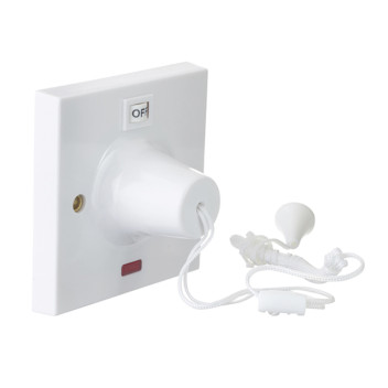 BG 45A Ceiling Pullcord Switch DP with Indicator 803-01