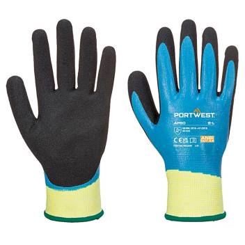 Portwest Aqua Cut Glove Pro Blue/Black AP50 L
