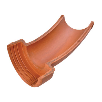 Hepworth Clay R/H Channel Bend 30° 225mm - CB3/3R