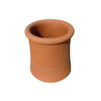Chimney Pot Roll Top Pot Red No.1 300mm