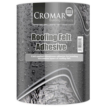 Cromar Roofing Felt Adhesive Black 5Ltr