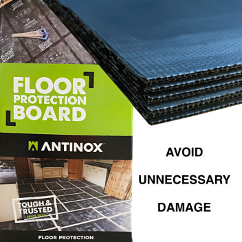Antinox Protection Board Recycled Trade Sheet Black 1.2x2.4m x2mm